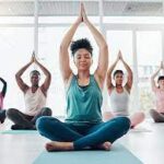 posture correction yoga for employees in office setting