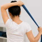 Heat and cold therapy during physical therapy session