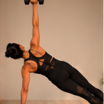 Dynamic yoga fitness flow for total body conditioning