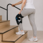 Electrotherapy combined with therapeutic exercise