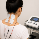 Electrotherapy treatment for back pain rehabilitation