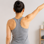 Therapeutic exercise during rehabilitation session