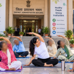 Civic Wellness Yoga Session